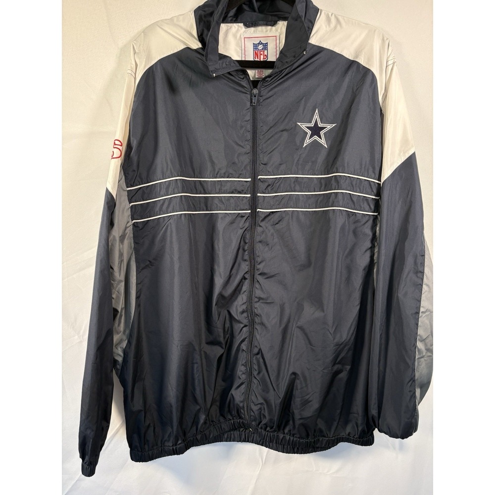 NFL‎ Apparel windbreaker size XL Dallas Cowboys full zip